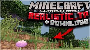 Minecraft ps4 bedrock realistic furniture | minecraft ps4 2.01 bedrock update. Minecraft Ps4 Realistic Texture Pack Download Youtube