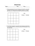 Punnett square practice quiz & answers to learn » quizzma apr 04, 2020we thoroughly check each answer to a question to provide you with the most correct answers. Dihybrid Punnett Square Worksheets Teaching Resources Tpt