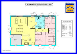 Plan Maison Individuelle Plain Pied En 2020 Plan Maison Plan Maison Plain Pied Maison Plain Pied