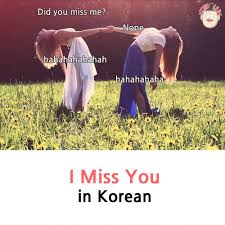 I Miss You In Korean You Know How Natives Say It Korean Jun