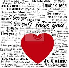 Aún te amo a ti. Herz Ti Amo In Gold Und Ich Liebe Dich In Verschiedenen Sprachen Leinwandbilder Bilder Maschinenschrift Design Element Hangen Myloview De
