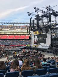 Gillette Stadium Section 129 Row 20 Seat 5 Taylor Swift Tour