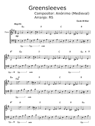 Ukulele music sheet traditional english song interactive. Print And Download In Pdf Or Midi Greensleeves Sheet Music For Piano Piano Sheet Music Music Book Piano Teaching