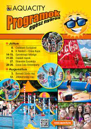 A strandok éjszakája rendezvényeiből idén sem marad ki a fürdő. Zalaegerszeg Turizmusa Strandok Ejszakaja Az Aquacity Ben