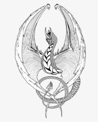Magical, mythical monsters need a break. Transparent Medieval Dragon Clipart Black And White Complex Dragon Coloring Pages Free Transparent Clipart Clipartkey
