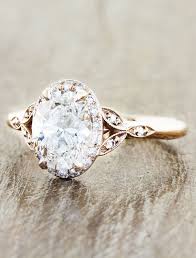 Engagement Rings With Glamorous Charm Modwedding Vintage Engagement Rings Unique Engagement Rings Rose Gold Oval Engagement Ring