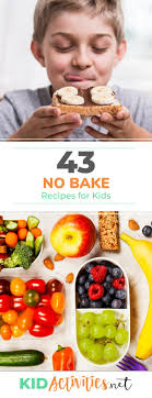 Ideal for eyfs settings or for cooking in the classroom without an oven. 43 No Bake Recipes For Kids Kid Activities