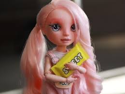 OOAK Rainbow High Bella Parker Doll Repaint Custom Pink Barbie