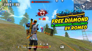 Game free fire mod diamond ini menjadi buruan para gamers di seluruh dunia, karena dengan versi yang sudah di ubah baik itu karakter dan item bisa jadi untuk game garena free fire mod diamond yang telah kami bagikan akan ada pembaruan. Free Fire Free Diamond Weekly Membership Challenge By Romeo Garena Free Fire