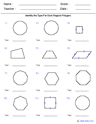 Geometry Worksheets 6th Grade Math Antihrap Com Geometry Worksheets Regular Polygon Shapes Worksheet Kindergarten