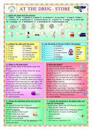 At The Drug Store Drugstore Learn English Vocabulary English Learning Spoken