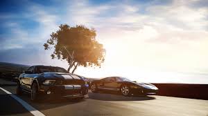 Ford Mustang Shelby Gt500 Ford Gt Gran Turismo 6 Wallpaper Hd Car Wallpapers Id 5534