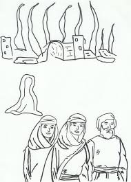 This sodom and gomorrah coloring page will encourage kids to think about the story as they have fun coloring the page. Yahweh S Children Lesson 6 Abraham And Lot