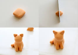 Find out how to make your own clay, play dough, salt dough, etc arts and crafts creations with the following instructions, patterns, and activities for look at the illustrations above to learn how to make a cube from clay. Polymer Clay Kitty Tutorial Woo Jr Kids Activities