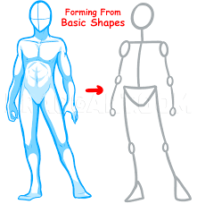 How To Draw Anime Bodies Draw Anime Body Figures Step By Step Drawing Guide By Dawn Dragoart Com Drawing Anime Bodies Anime Drawings Anime Body Drawing