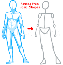 Anime characters can vary in shape and size, but start by drawing them with human proportions before modifying them. How To Draw Anime Bodies Draw Anime Body Figures Step By Step Drawing Guide By Dawn Dragoart Com