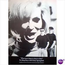 Pet Shop Boys And Dusty What Have I Done To Desrve This Mag Advert 1