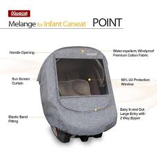 About Melange Infant Carseat Weather Shield With Images Infant Car Seats Baby Car Seats