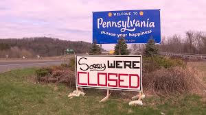 The senate will reconvene on. Not So Welcome Sign At New Jersey Pennsylvania Border Wnep Com