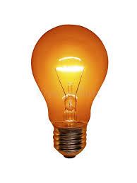 Orange Light Bulb An Orange Light Bulb On A White Background Aff Bulb Orange Orange Light White Ad Light Bulb Bulb Light Orange