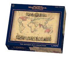 Some puzzle games can be addicting. The World S Most Beautiful 19th Century British Empire Map Jigsaw Puzzle Goliath Games Goliath Games