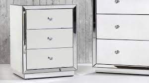 alison mirrored bedside table bedroom storage bedroom beds manchester harvey norman australia mirror bedside mirror bedside table bedside table
