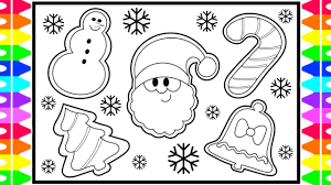 The amount of batches will depend on how large/small you cut your cookies. Free Printable Christmas Cookies Coloring Pages Novocom Top