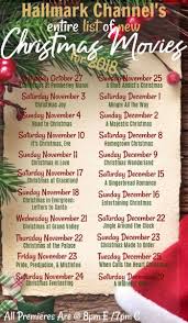 Every New Hallmark Christmas Movie Debuting In 2018 Hallmark Channel Christmas Movies Hallmark Christmas Movies New Hallmark Christmas Movies