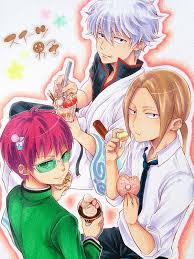 各作品の一番好きなキャラ達がスイーツ男子だった イラスト アニメキャラクター 斉木楠雄