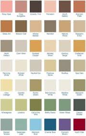 Matthews Paint Metallic Color Chart Standard Paint Colors
