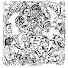 Amazon Com Fantomorphia An Extreme Coloring And Search Challenge 9780525536727 Kerby Rosanes Books Steampunk Coloring Blank Coloring Pages Color