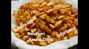 Onam Special Nurukku Upperi Sadya Special Nalupperi Banana Chips Kaya Varuthath Rec 98 Youtube