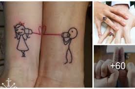 Imagenes De Tatuajes Para Parejas Y Sus Significado Matching Tattoos Mini Tattoos Tattoos