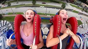 Hotties slingshot ride compilation || roundup || slingshot ride pass Out ||  funny slingshot ride | Nudity, Sexually and Explicit Video on YouTube |  youncensored.com