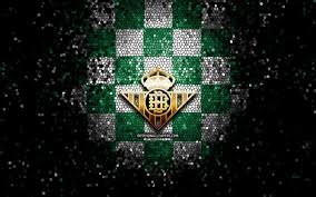 Real betis balompie logo, download free in high quality. Download Wallpapers Real Betis Fc Glitter Logo La Liga Green White Checkered Background Soccer Real Betis Spanish Football Club Real Betis Logo Mosaic Art Football Laliga Spain For Desktop Free Pictures For