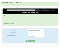 Generate Prefill Aplikasi Dapodikdasmen Tahun 2020 Data Dikdasmen Kemdikbud Go Id Sanjayaops