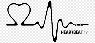 Female model shown is 5'8 / 173 cm tall and wearing size small. Heartbeat Fm Logo Heart Rate Pulse Music Electrocardiography Heart Love Angle Png Pngegg