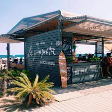 La Guineueta Barcelona Beach Shack Backyard Bar Beach Cafe