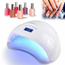 White Sun5 Plus Nail Lamp 48w Uv Led Gel Nail Dryer Cure Manicure