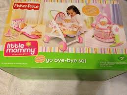 Little Mommy Baby Go Bye Bye Stroller Changing Pad Diaper Bag By Fisher Price 40 30 Fun And Adve Diaper Bag Changing Pad Mommy Baby Baby Doll Strollers