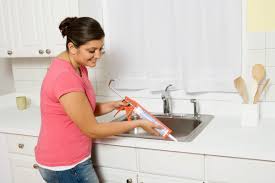 caulking around a sink thriftyfun