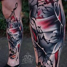 Tattoo black & white chisinau. Painterly Colorful Tattoos By A D Pancho Kickass Things