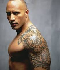 Polynesian Tattoos Tribal Tattoos For Men The Rock Dwayne Johnson Celebrity Tattoos