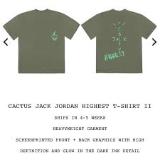 Travis scott x air jordan 6 military green t (cactus jack) is a premium quality sneakerhead t shirt. Jordan Cactus Jack T Shirt Shop Clothing Shoes Online