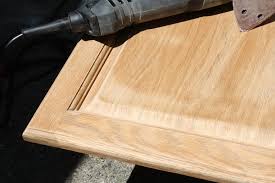 test staining oak cabinets espresso