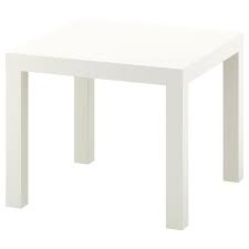 Very nice table for a nice. Lack White Side Table 55x55 Cm Ikea