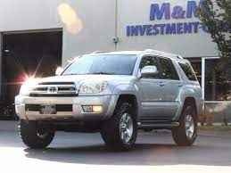 I'm considering a toyota 4runner with the v8, towing capacity listed for this particular suv is 7k. 2004 Toyota 4runner Limited Edition 4wd V8 4 7l Diff Lock Lifted