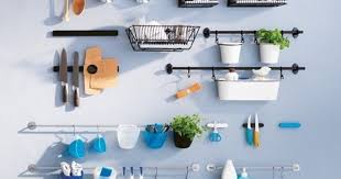 Ikea 3 Rails 31 10 Hook Cutlery Caddy Condiment Stand Dish Drainer Basket Kitchen Storag Kitchen Wall Storage Wall Storage Systems Ikea Wall Storage