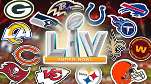 And as brits who haven't grown up watching the games, we have to admit that it took us a while to decipher it, and figure out that it says lv, not liv (which is this year's super bowl). Predicting The Entire 2021 Nfl Playoffs And Super Bowl 55 Winner Do You Agree With Our Picks Youtube