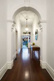 Interior Room Arches Decoration Ideas White Plaster Structure In The Hallway Modern Renovation Classic House Edwardian House